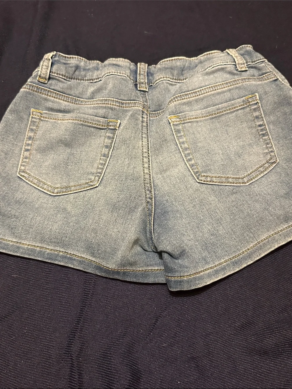 Cat & Jack Light Blue Denim Women's Shorts